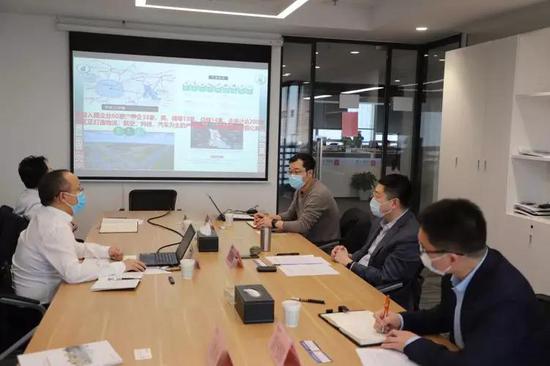 中白航天高新技術產業研發中心到訪能源金貿區，共商新興能源技術研發新藍圖